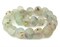 Super Jumbo Recycled Glass Beads - Beaded Wall Hangings - Extra Large African Sea Glass Beads 32-35mm - The Bead Chest (Rainbow Speckled)
